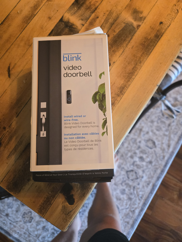 New (never used) Blink Video Doorbell - photo 4
