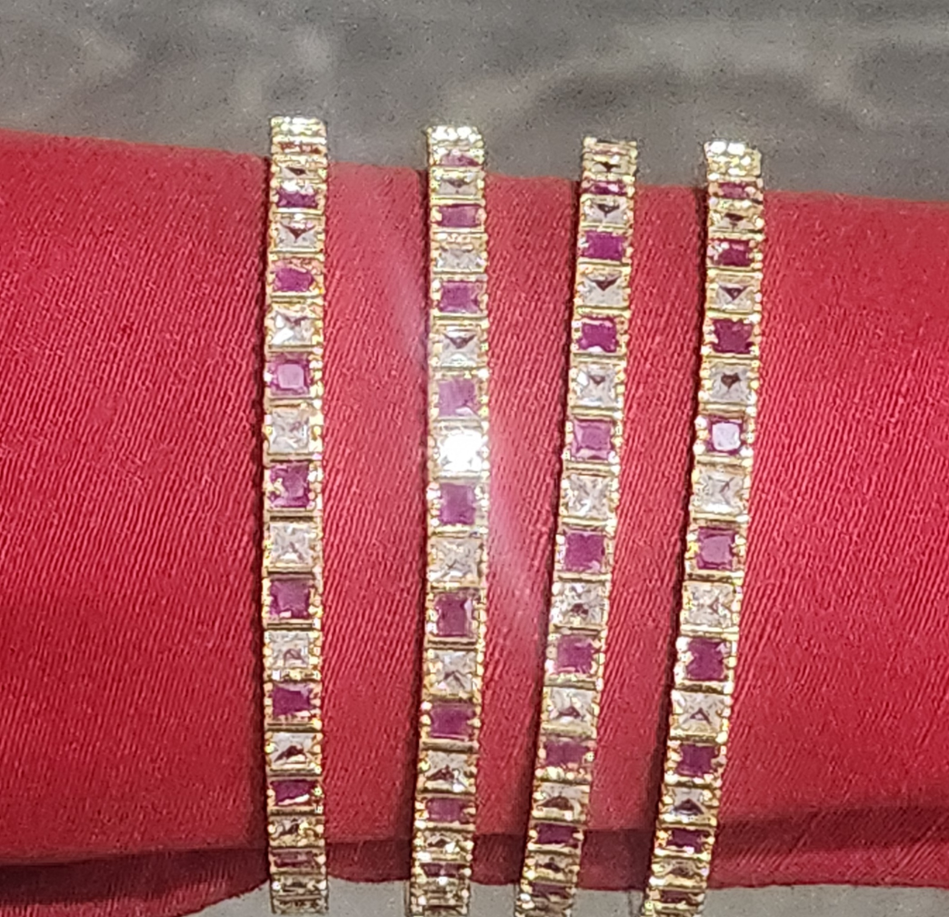 BNWOT Ruby and Diamond Bracelet/ shipping available