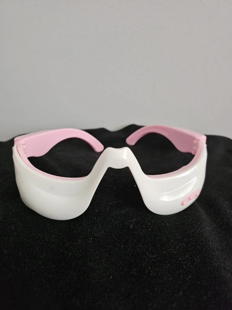 White and Pink Eye Massager thumbnail