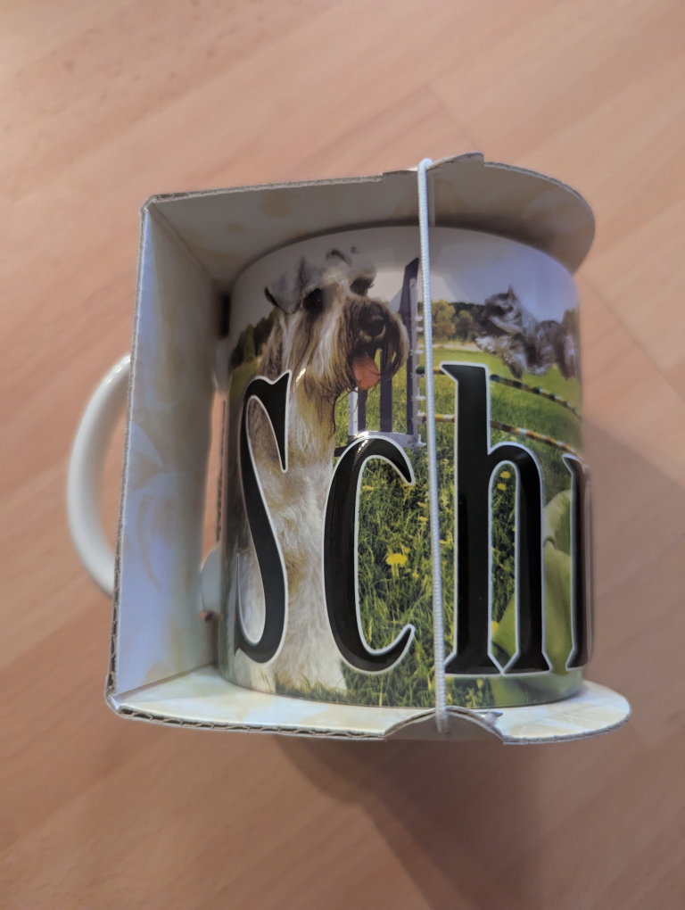 NEW Schnauzer Dog LARGE 18oz Coffee Mug for dog lovers - photo 5
