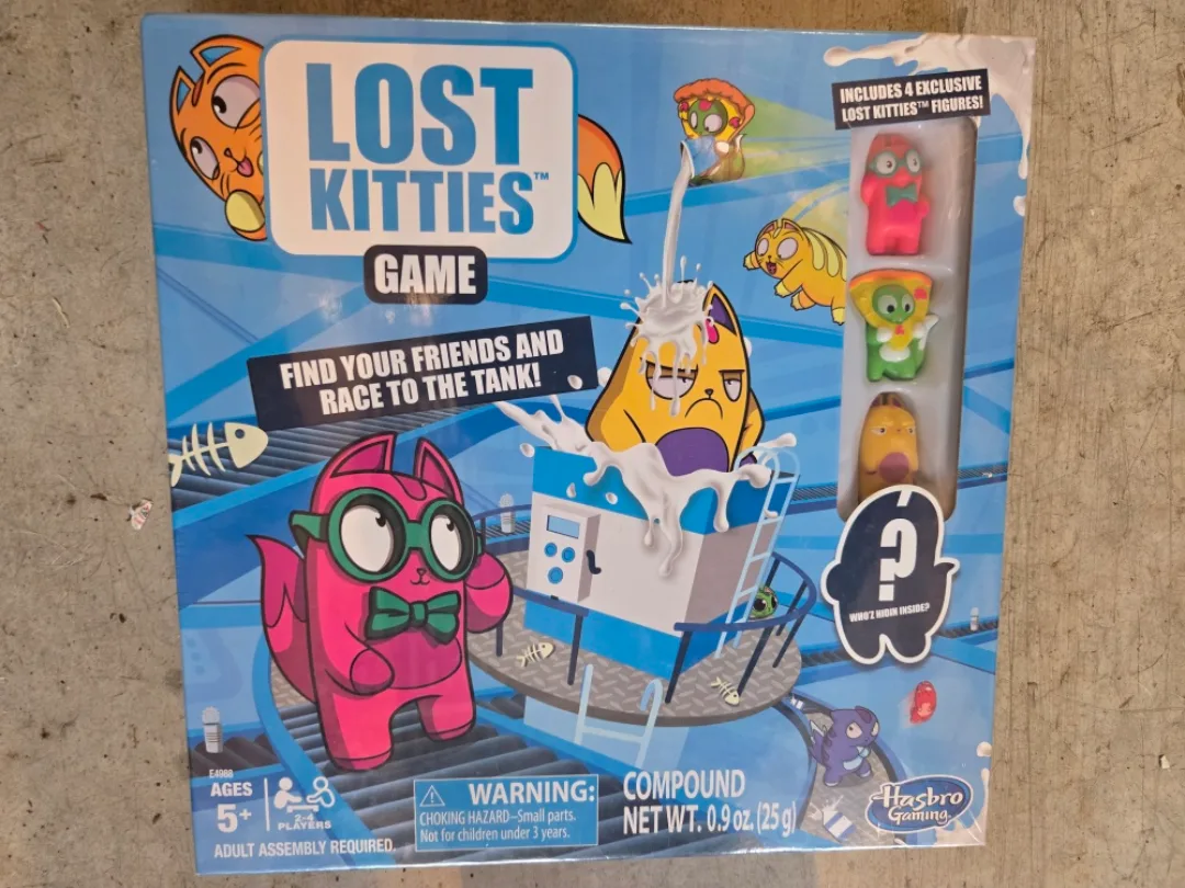 Lost Kitties Game by Hasbro - Ages 5+ thumbnail