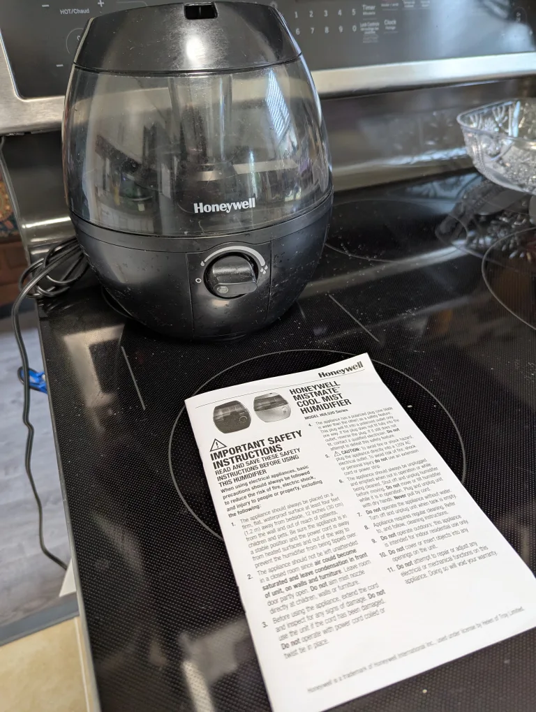 Honeywell Mistmate Cool Mist Humidifier HUL520BC