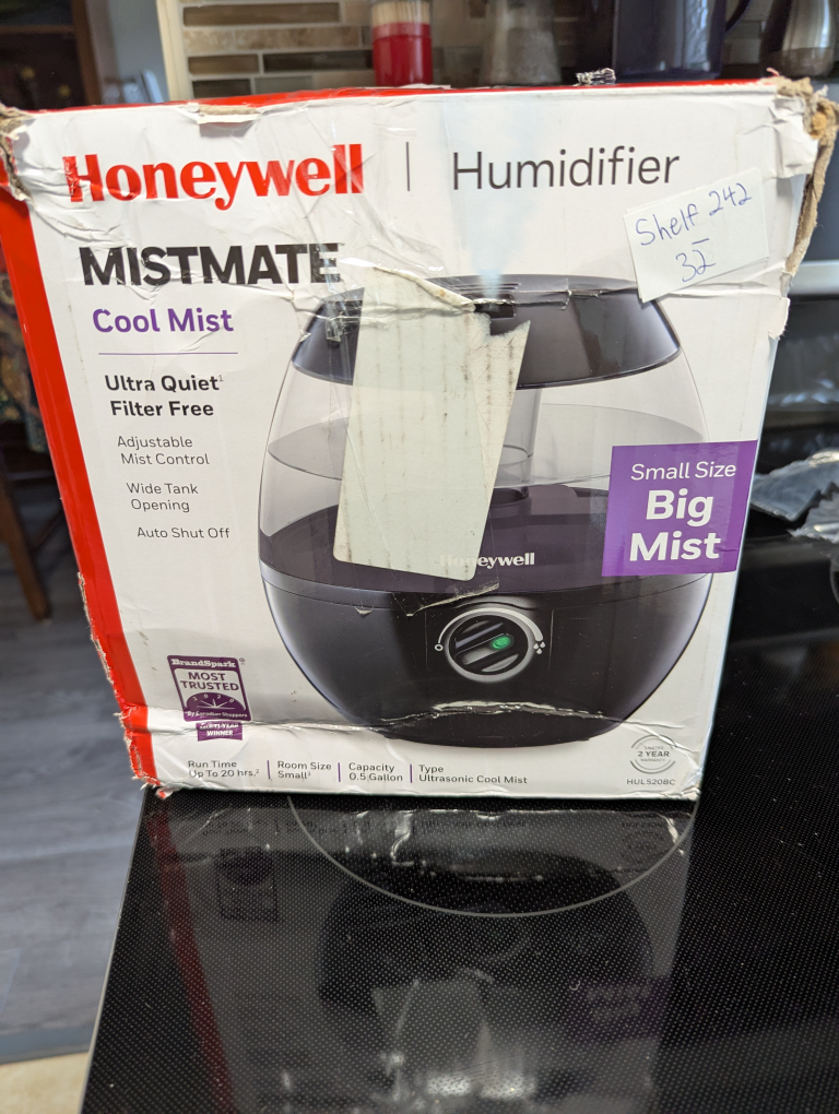 Honeywell Mistmate Cool Mist Humidifier HUL520BC - photo 2
