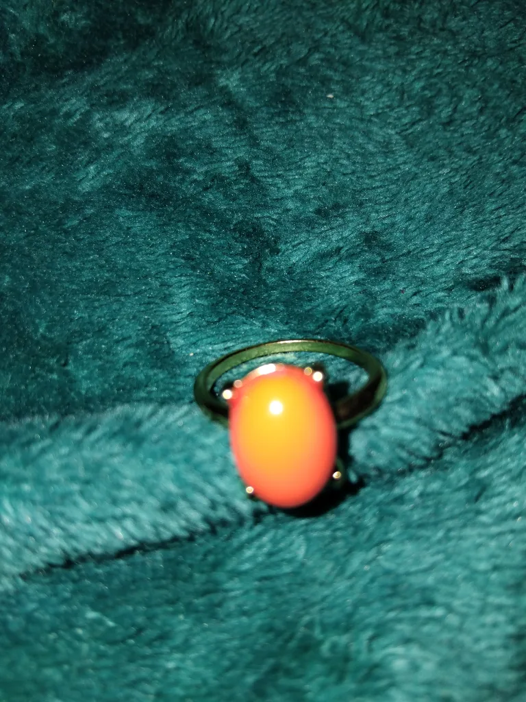 Orange Stone Ring thumbnail