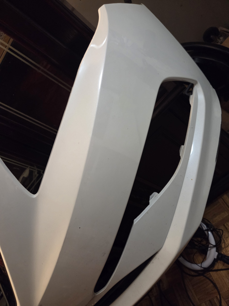 2015 to 2017 Hyundai Sonata White Front Bumper - photo 5
