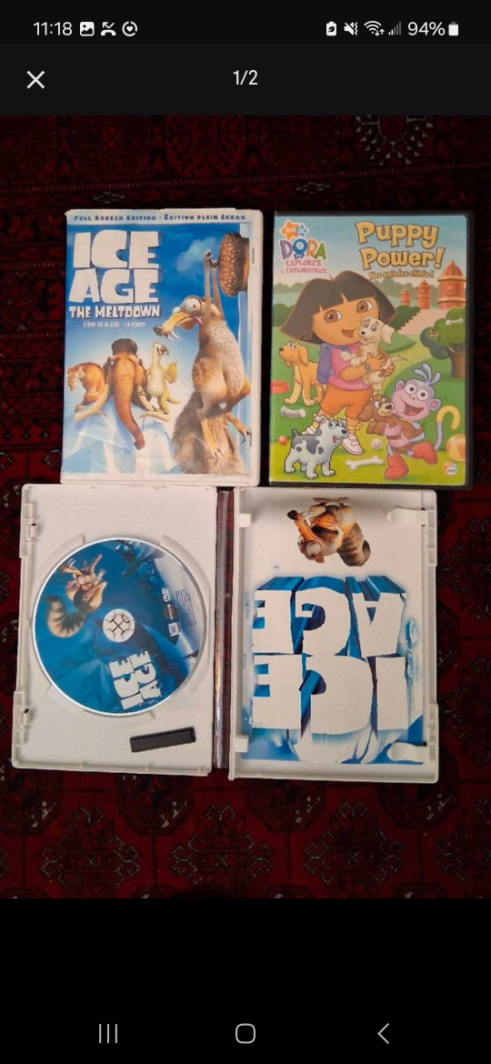 Kids DVDs - Ice Age, Dora, Lorax - photo 2
