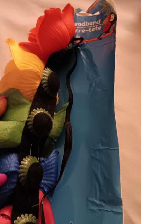 Flower Headband - Rainbow #3 - photo 5