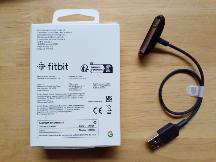 Fitbit Inspire 3 Charging Cable - New - photo 2