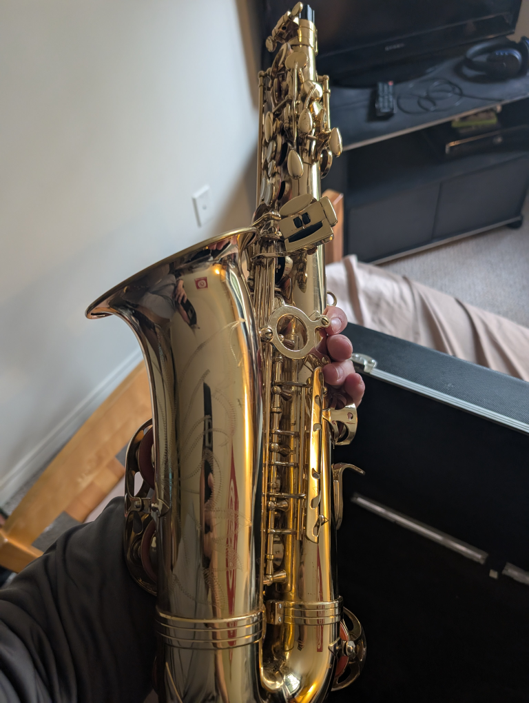 Yamaha YAS-23 alto saxophone - photo 5