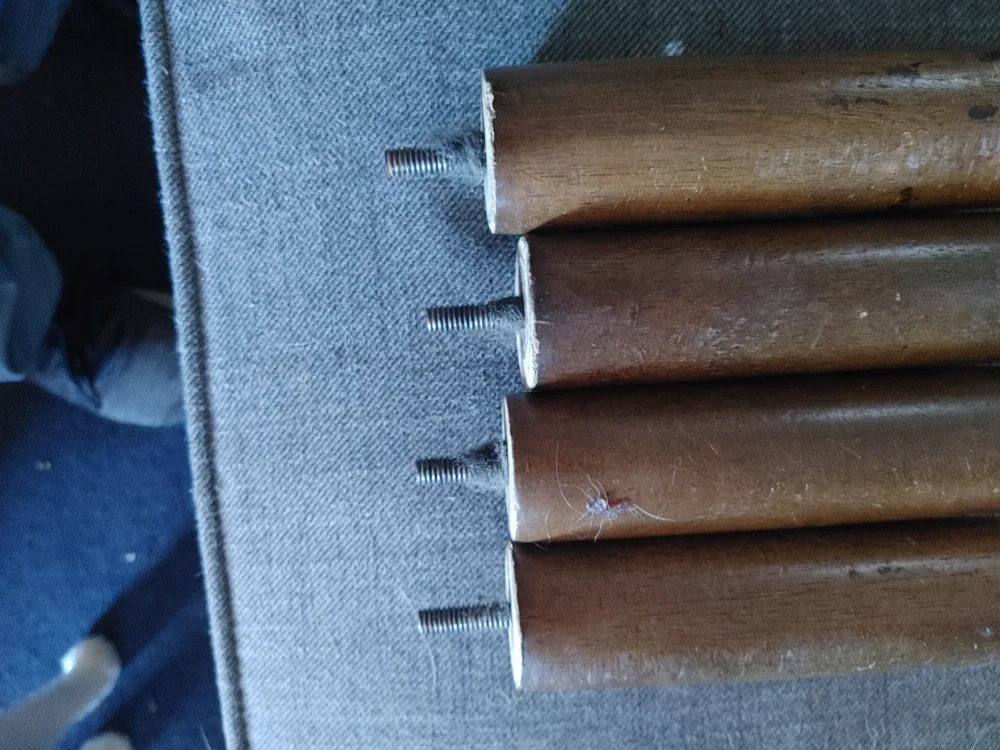 Set of 4 Wooden Furniture Legs thumbnail
