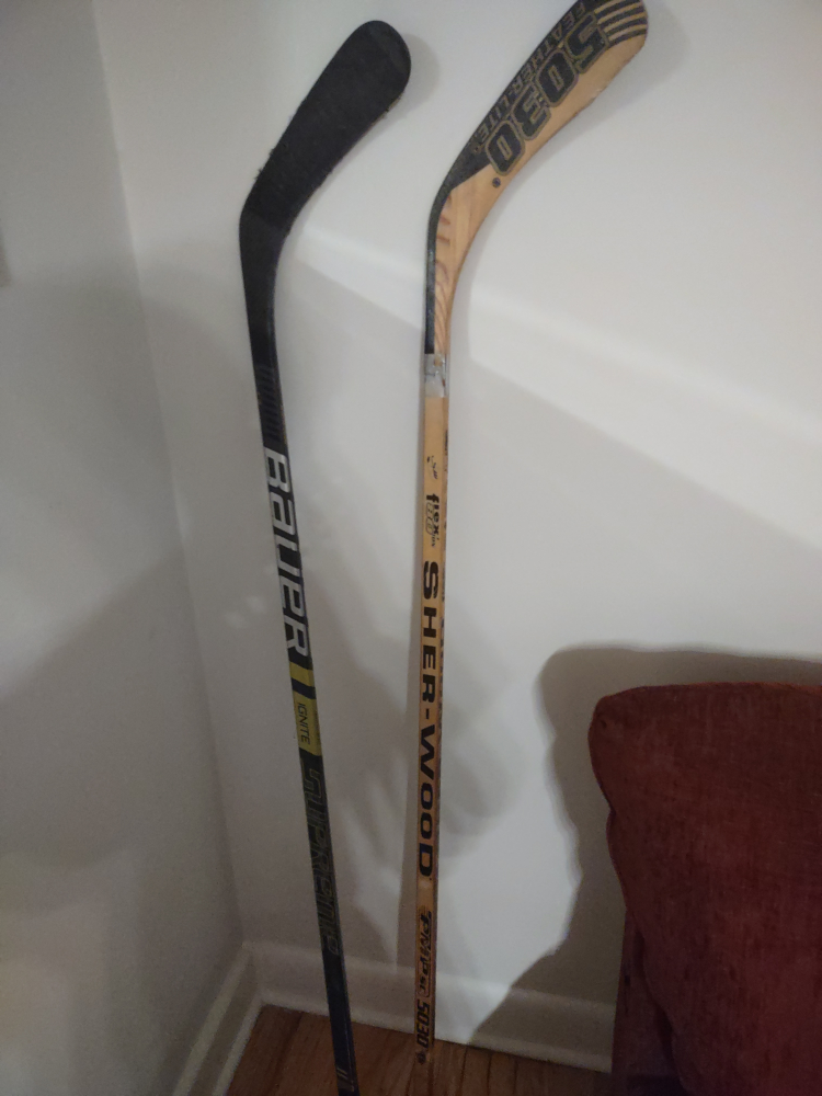 Bauer Supreme Ignite & Sherwood 5030 Hockey Sticks - photo 2