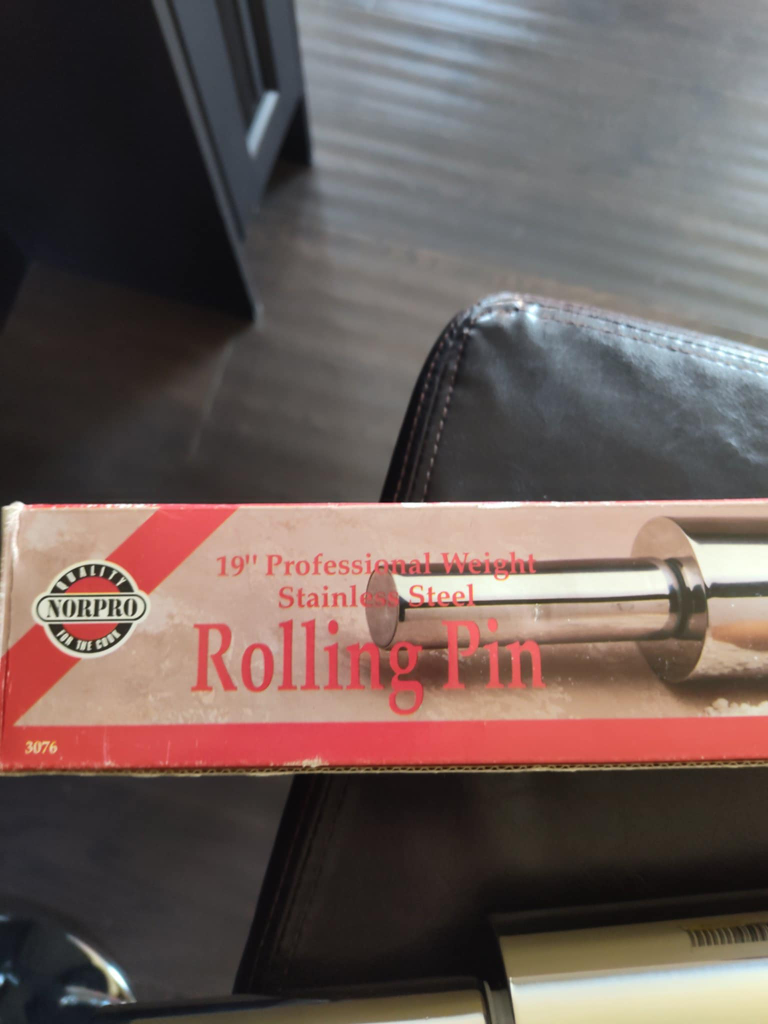 Norpro 19" Professional Stainless Steel Rolling Pin - photo 3