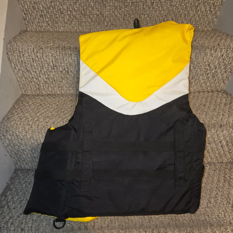 🧡 Fluid Small/Petit Life Jacket - Yellow/Black image indicator(2)