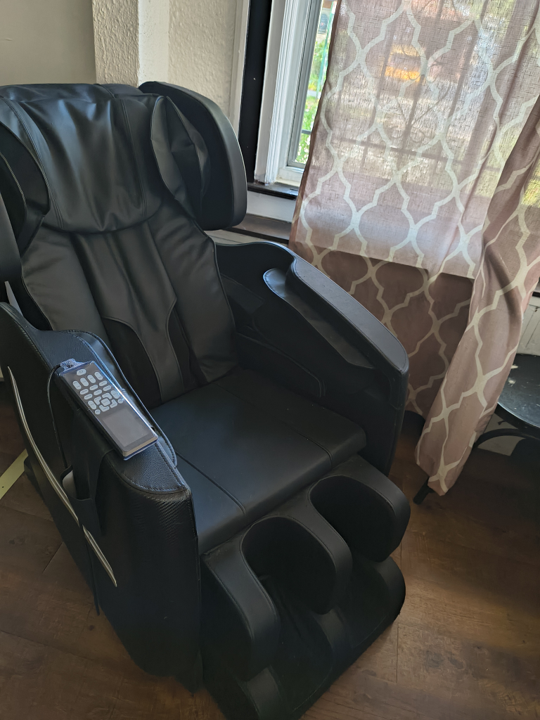 Black Massage Chair
