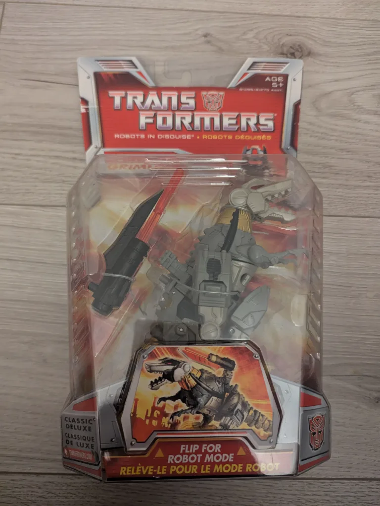 Transformers Grimlock Classic Deluxe Figure thumbnail