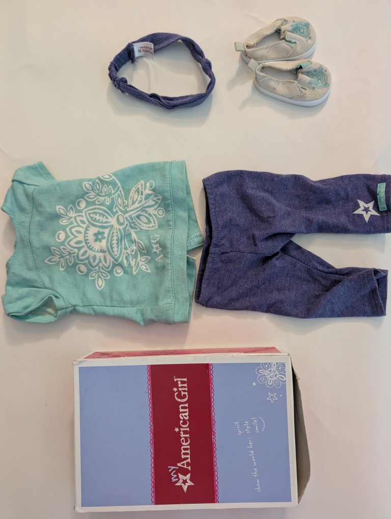 American Girl Outfit with Box