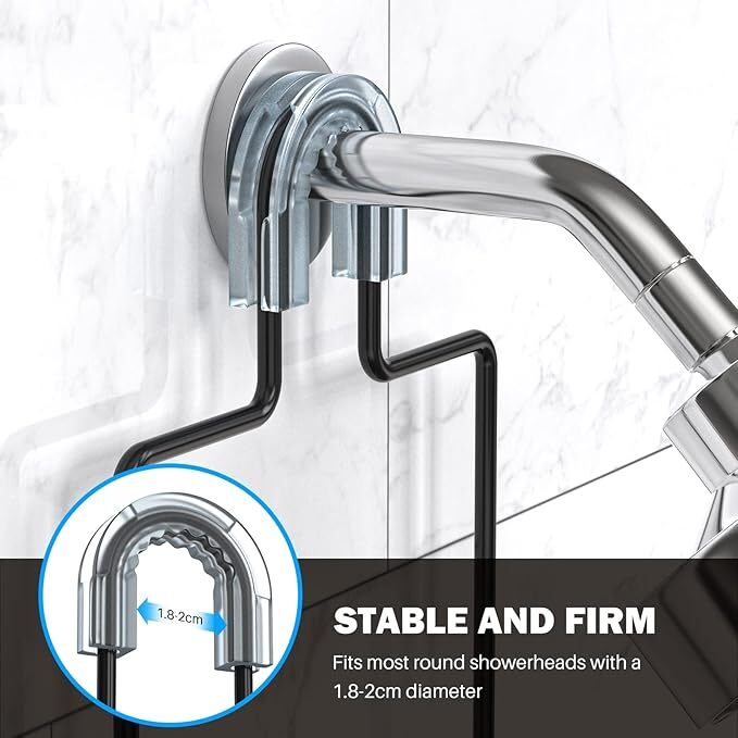 Anti-Swing Hanging Shower Caddy - Rust Proof - photo 5