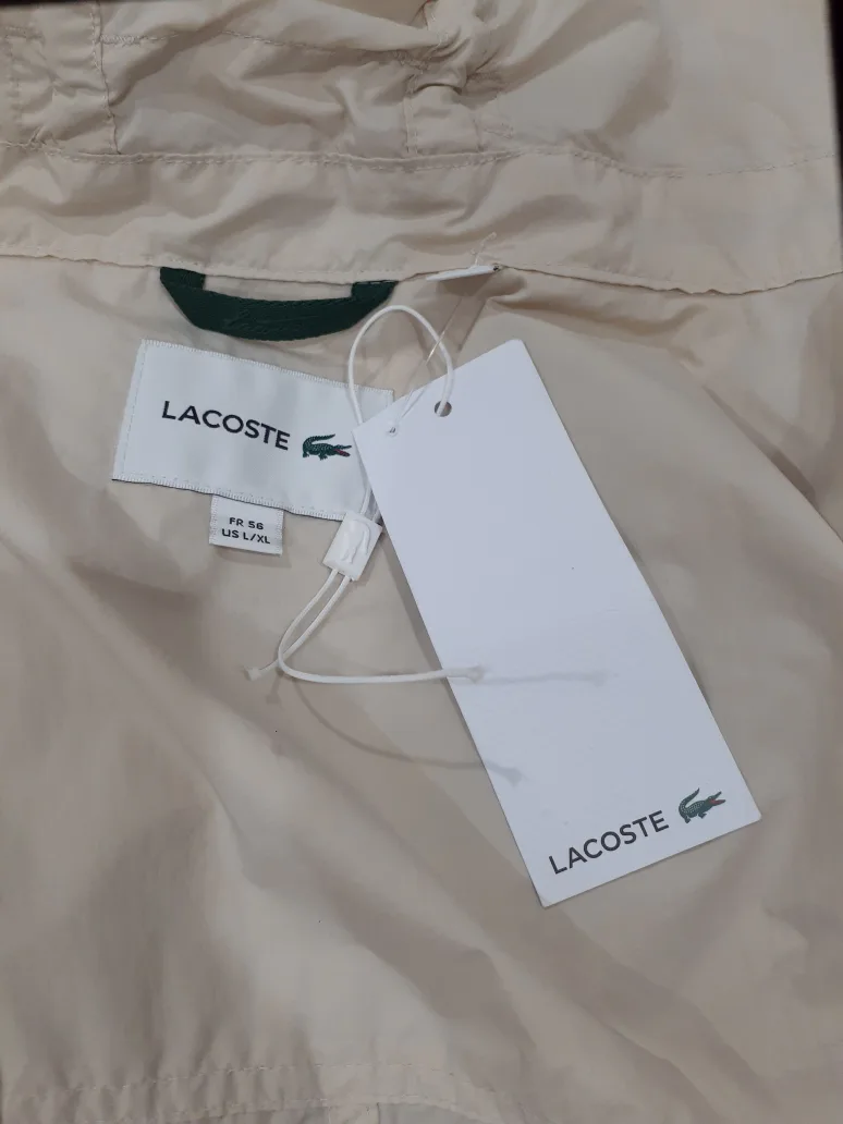Lacoste Jacket - Size XL - Beige image indicator(2)