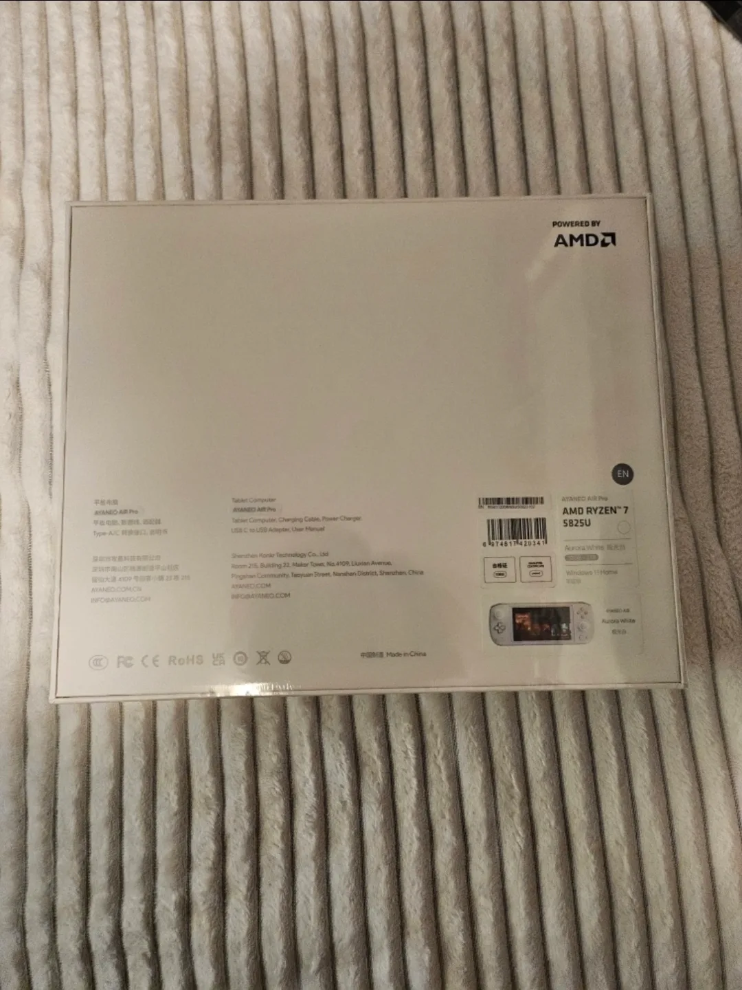 AYANEO AIR Pro Handheld Gaming Console - Aurora White image indicator(8)