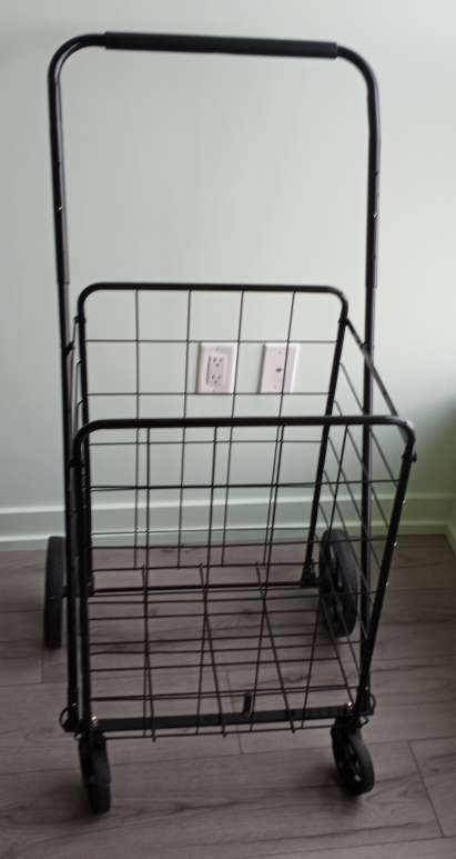 Foldaway shopping cart