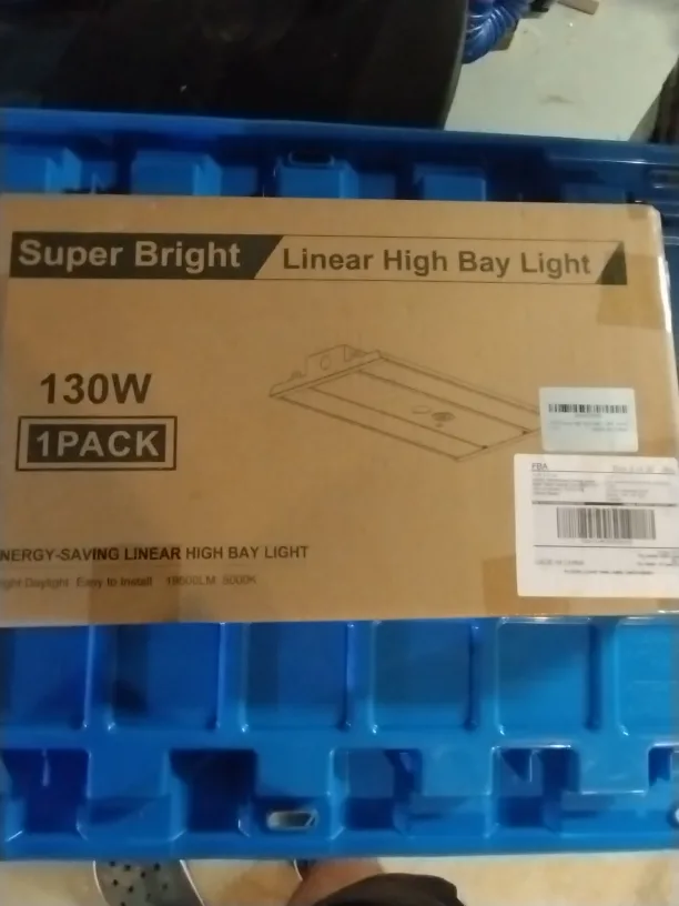 Super Bright 130W Linear High Bay Light - New in Box thumbnail