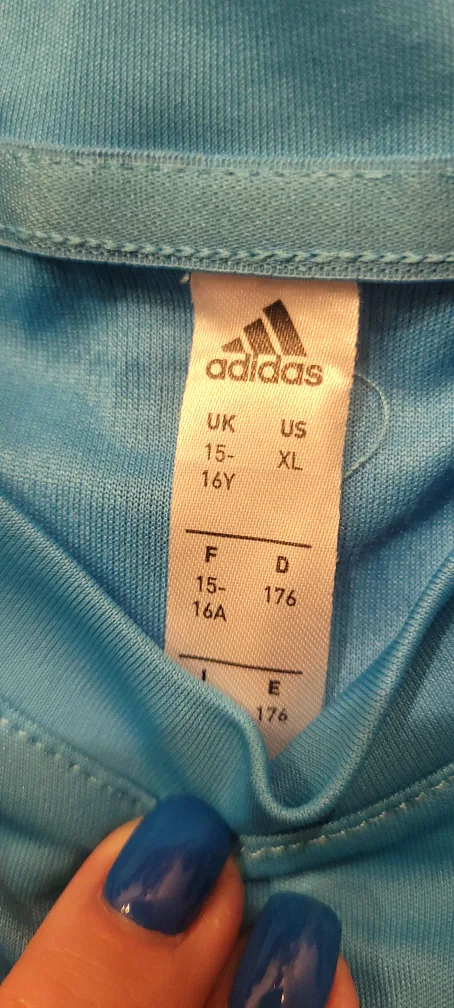 Adidas Light Blue Training Shirt - XL image indicator(2)
