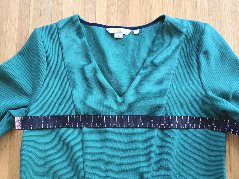 Boden Sheath Dress Green Knee Length 3/4 Sleeve Pockets Pullover - photo 4