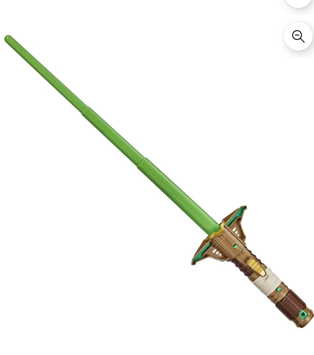 🥳NEW🤩 Star Wars Forge YODA LIGHTSABER Extendable Green - photo 3