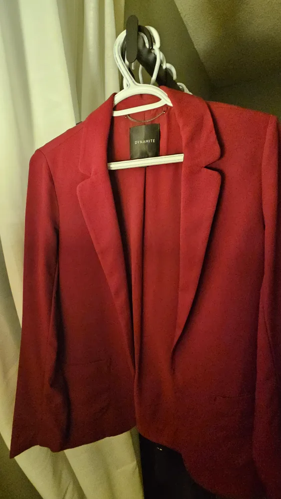 Dynamite Red Blazer - Size Small thumbnail