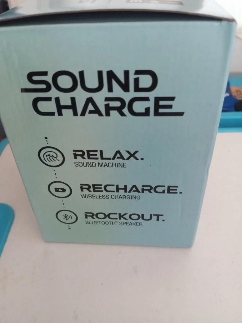 Soundcharge 3-in-1 Sound Machine Speaker & Wireless Charging 🧡 image indicator(3)