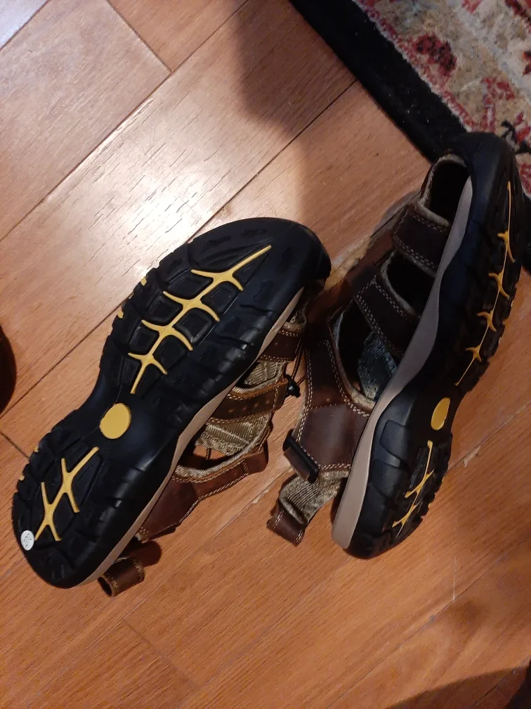 Clomco Brown Leather Fisherman Sandals image indicator(2)