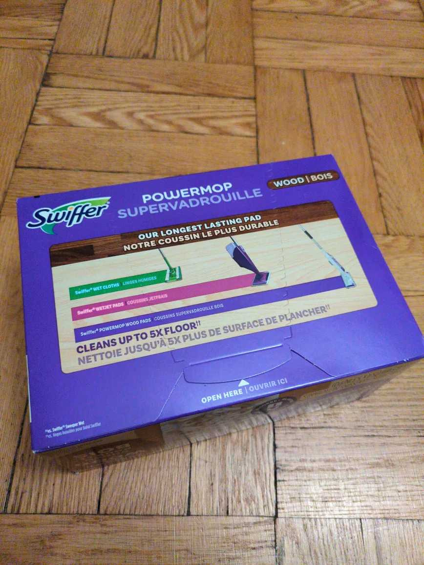 Swiffer PowerMop Wood Mopping Pad Refills (not the mop) image indicator(2)