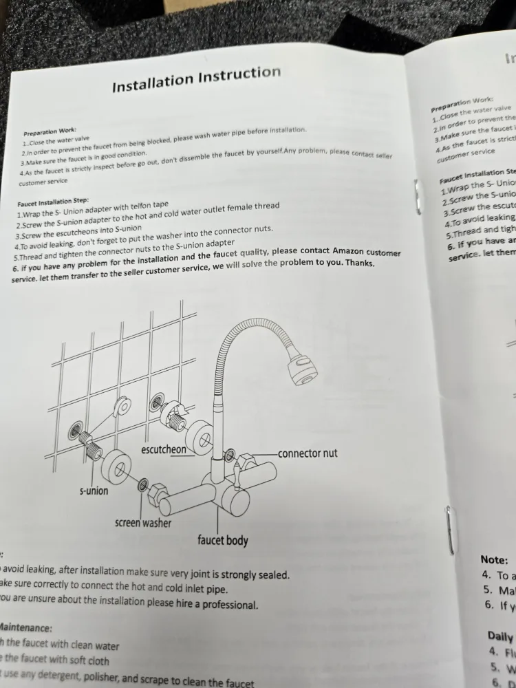 New Matte Black Kitchen Faucet with Sprayer image indicator(3)