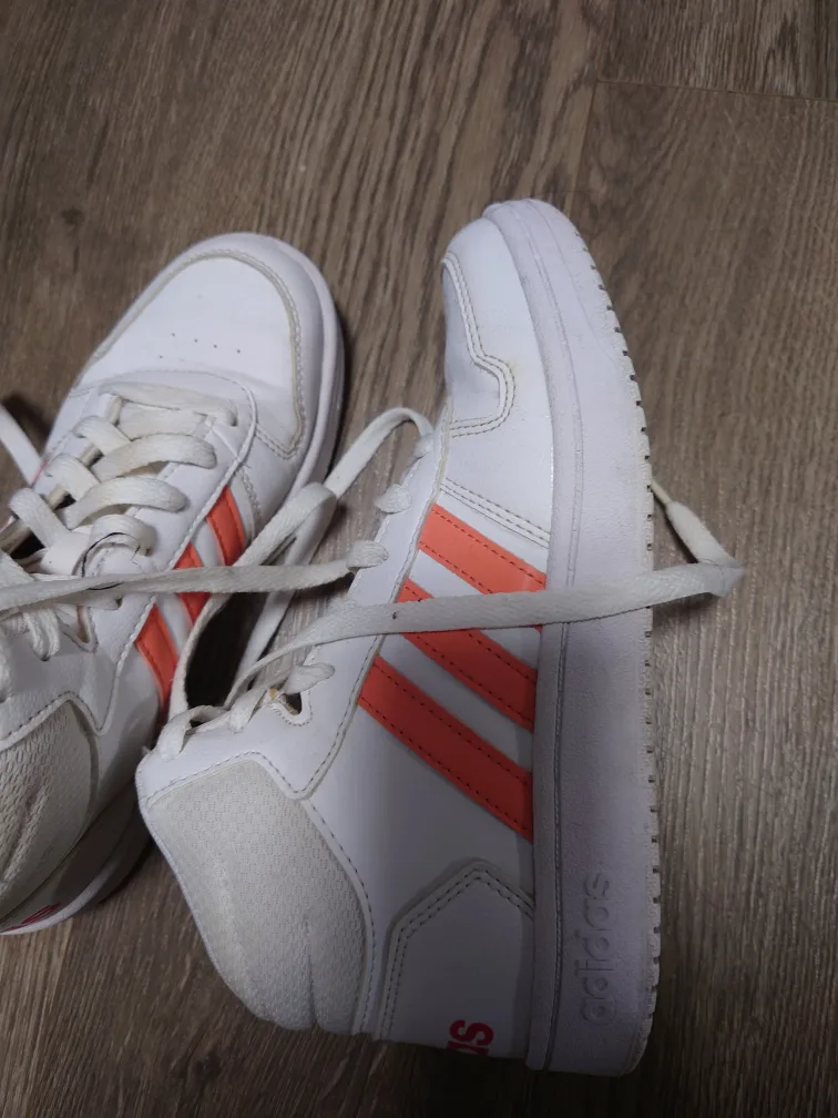 Adidas Hoops Mid 3.0 Kids' Shoes - Size 4.5 thumbnail