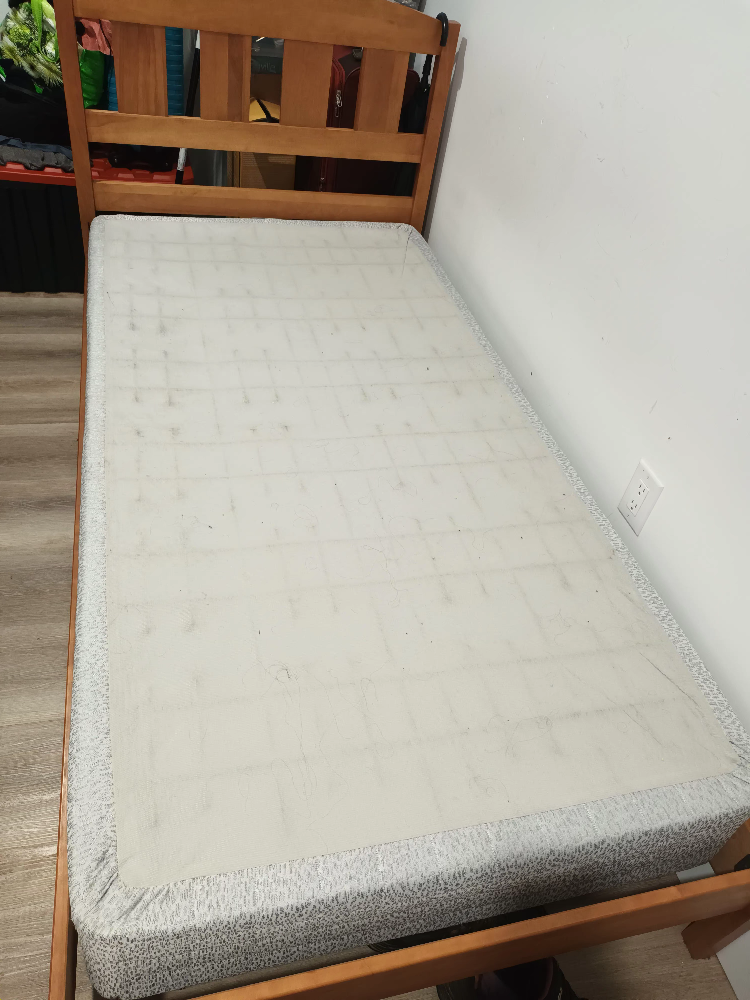 Wooden Bed Frame & box spring