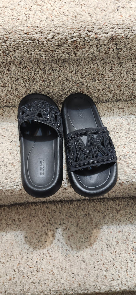 Michael Kors Black Slides - photo 2