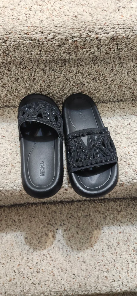 Michael Kors Black Slides image indicator(2)