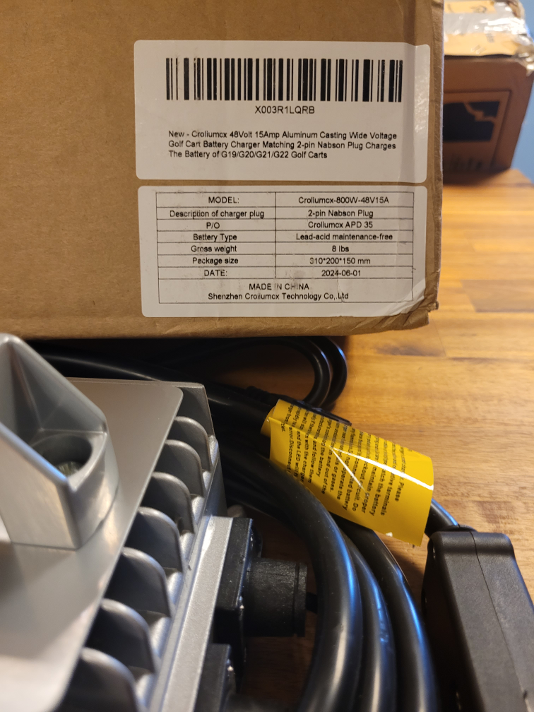 Croliumcx Golf Cart Charger - NEW!!! - photo 5