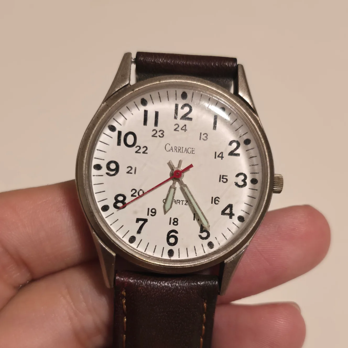 Timex Carriage Quartz Watch Battery Replaced image indicator(3)