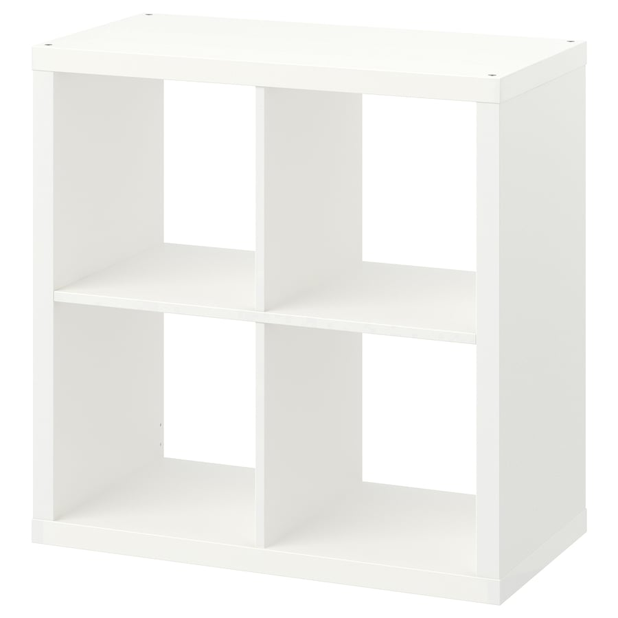 IKEA Kallax White 4-Cube Shelf Unit