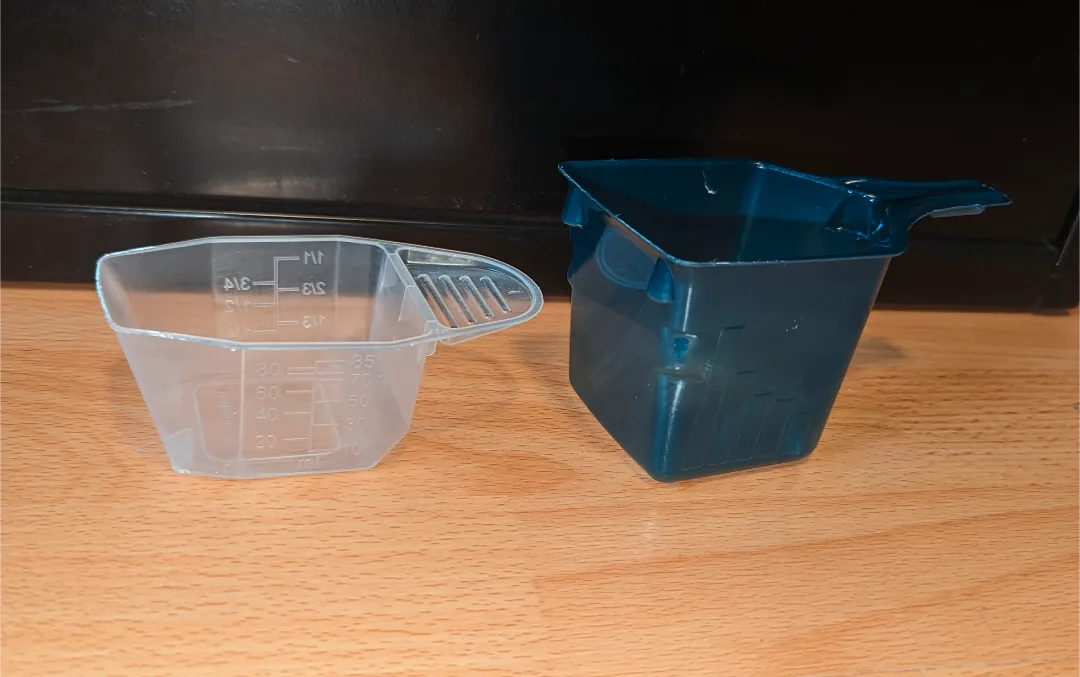Laundry Detergent Scoops - Clear & Blue thumbnail