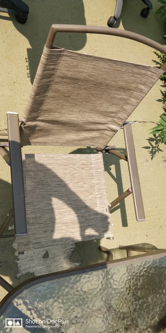 Patio Table & 4 Chairs - Outdoor Set 🧡 image indicator(5)