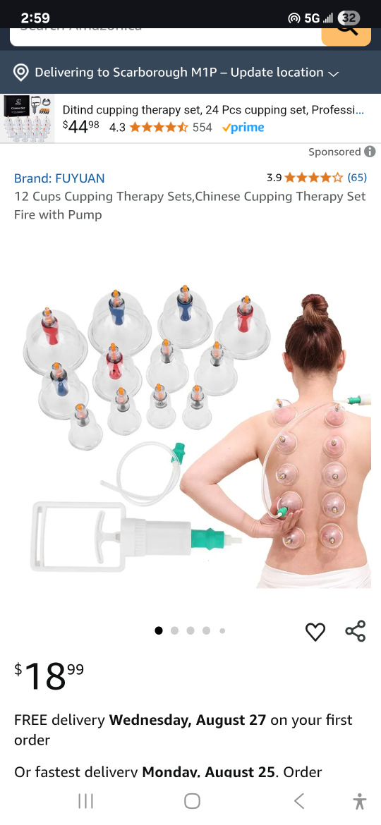 Fuyuan 12 Cups Cupping Therapy Set - photo 3