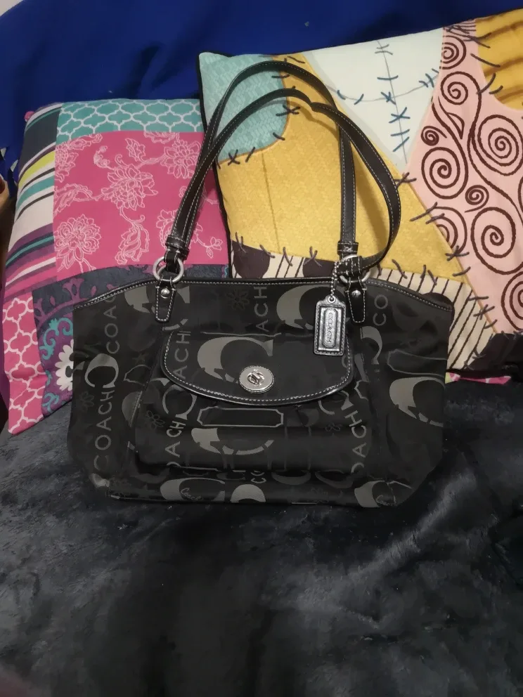 Coach Black Tote Bag thumbnail