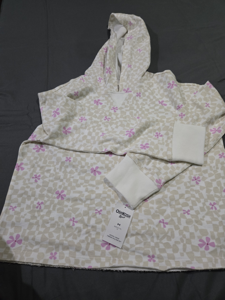 New OshKosh B'gosh Floral Hoodie - photo 5