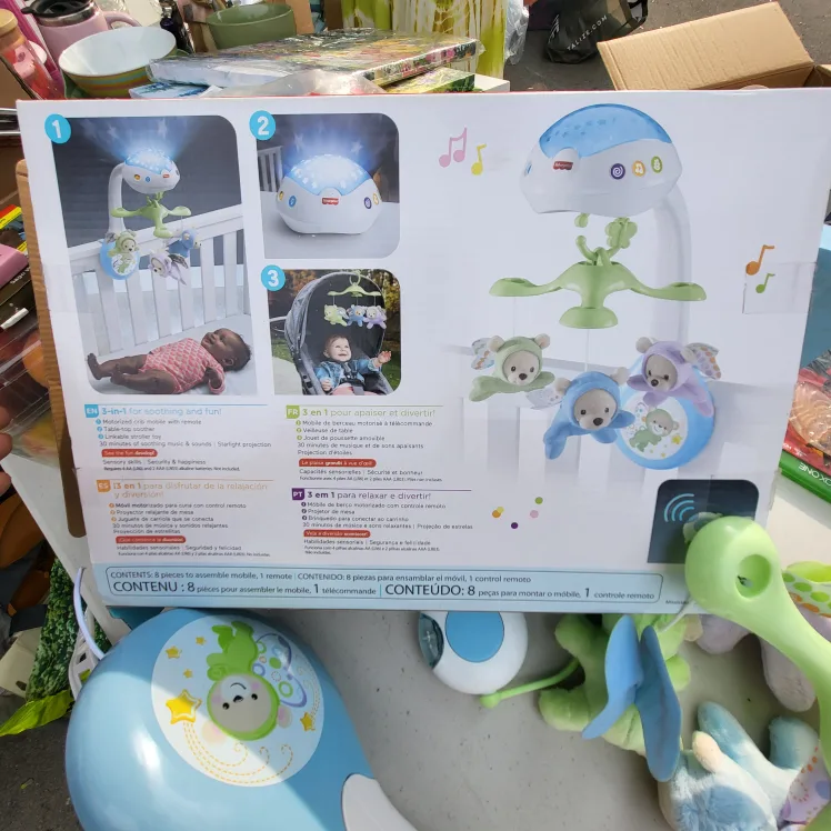 Fisher-Price Butterfly Dreams 3-in-1 Mobile image indicator(2)