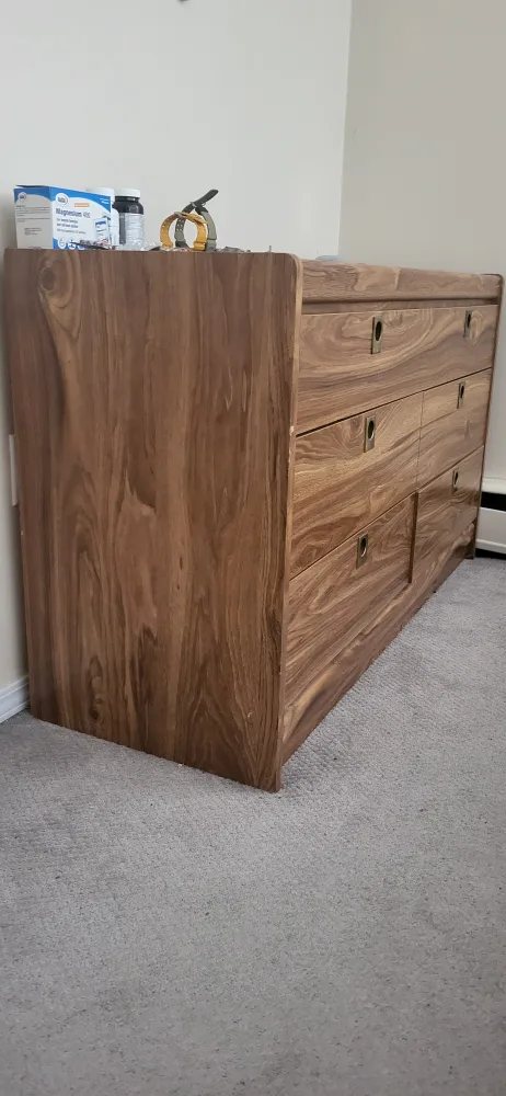 Wood Dresser - 6 Drawers thumbnail