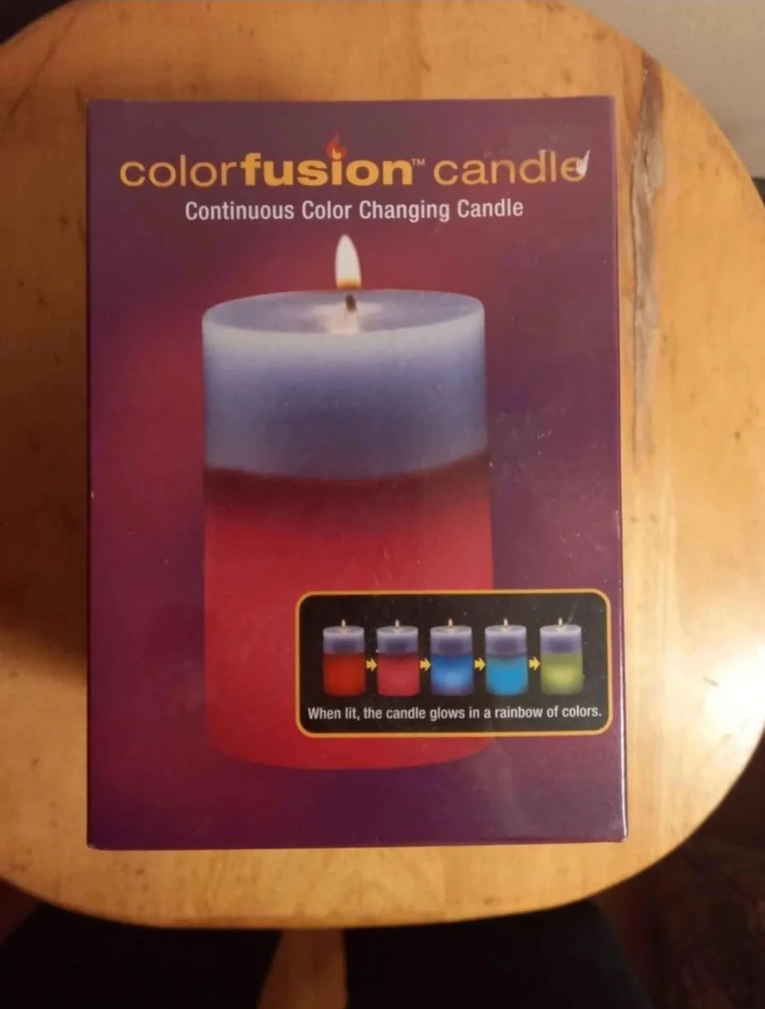 🧡 Colour fusion changing candle thumbnail