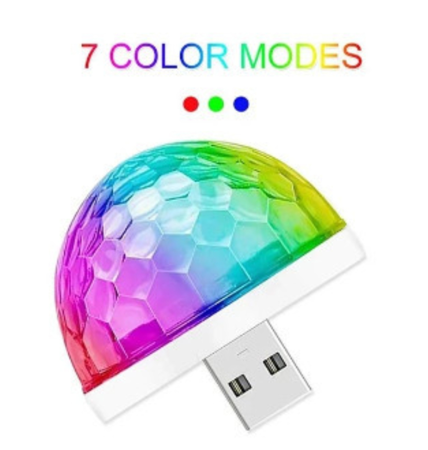 Multicolor USB LED Car/Home