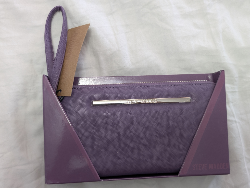 New Steve Madden Dusty Lilac Wallet